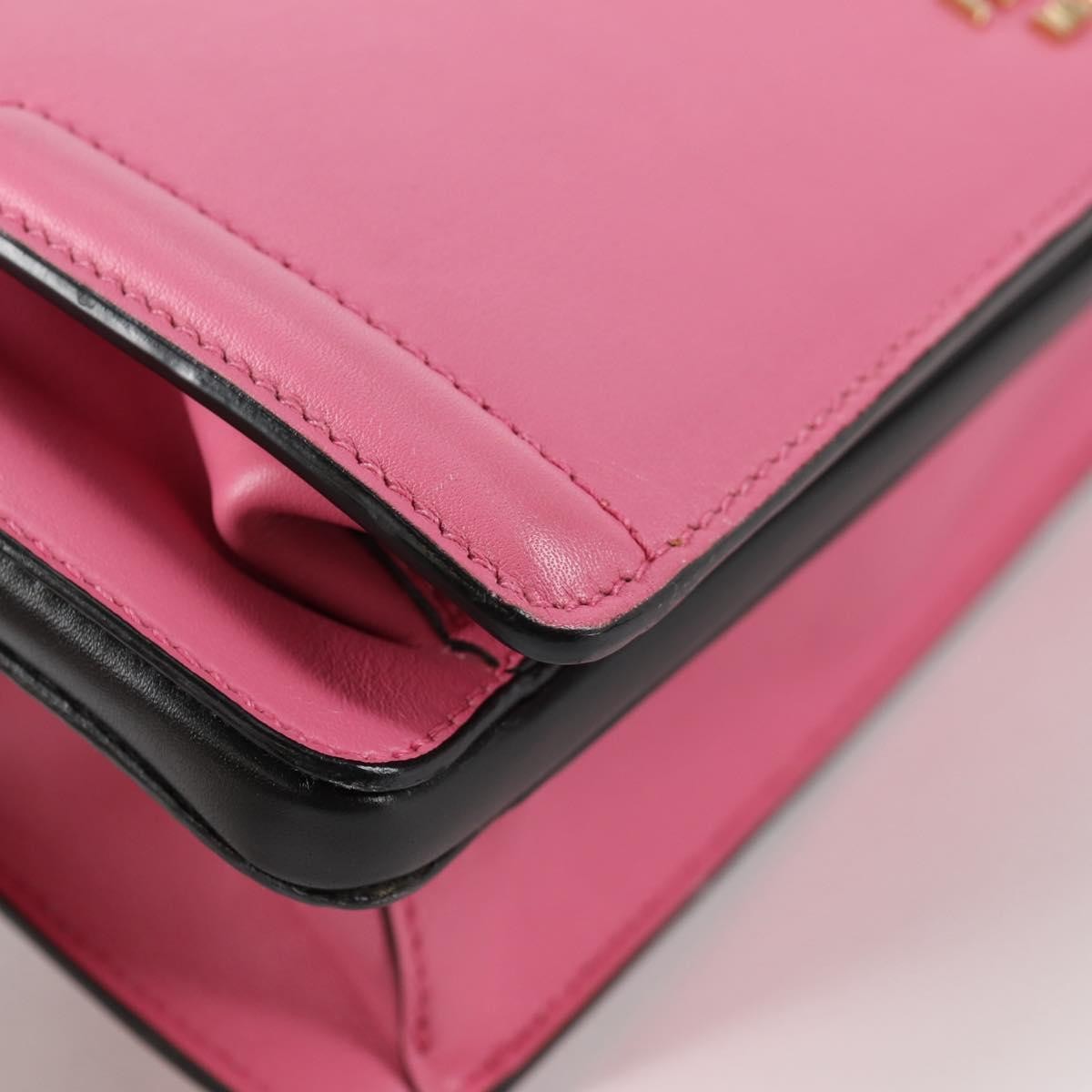 Prada Belle Top Handle Bag City Calf Pink Leather Bag