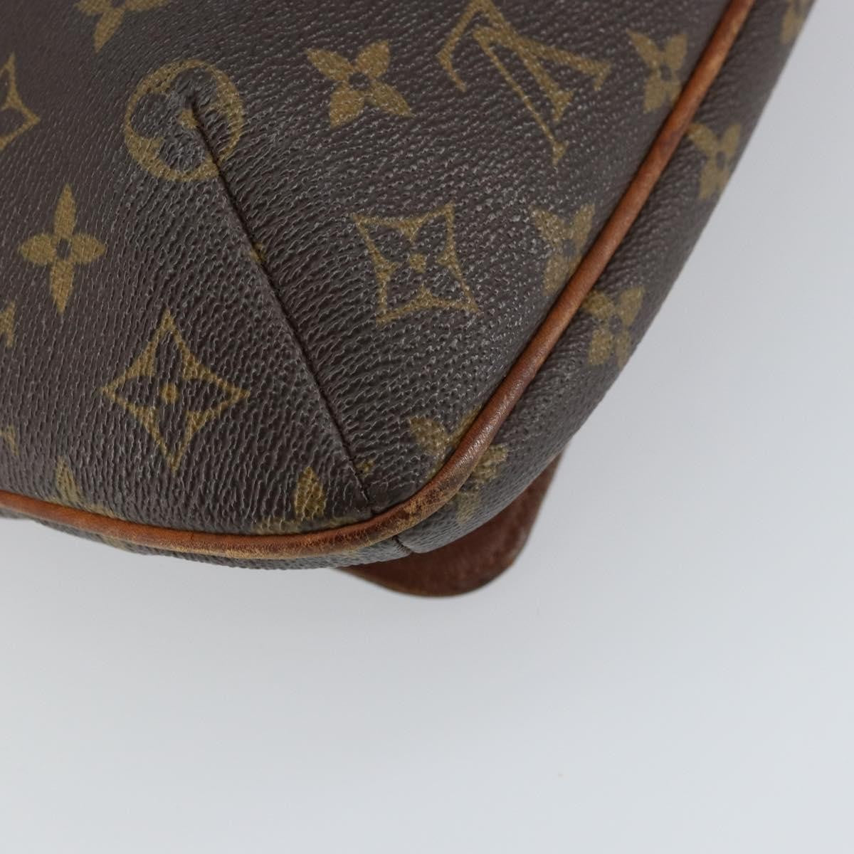 Louis Vuitton Musette Salsa Handbag Monogram Canvas Brown Canvas Shoulder Bag