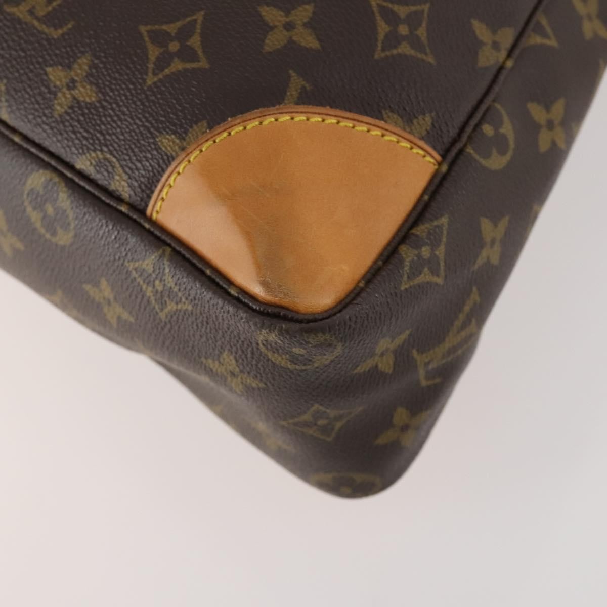 Louis Vuitton Ballade Handbag Monogram Canvas Brown Canvas Shoulder Bag
