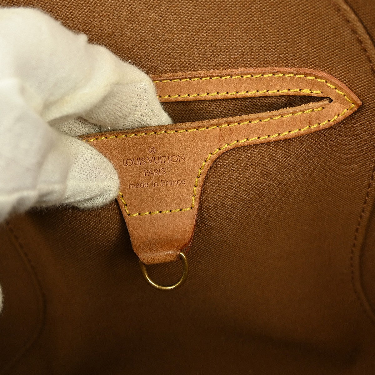 Louis Vuitton Ellipse Bag Monogram Canvas Brown Canvas Handbag