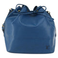 Louis Vuitton Noe Handbag Epi Leather Blue Leather Shoulder Bag