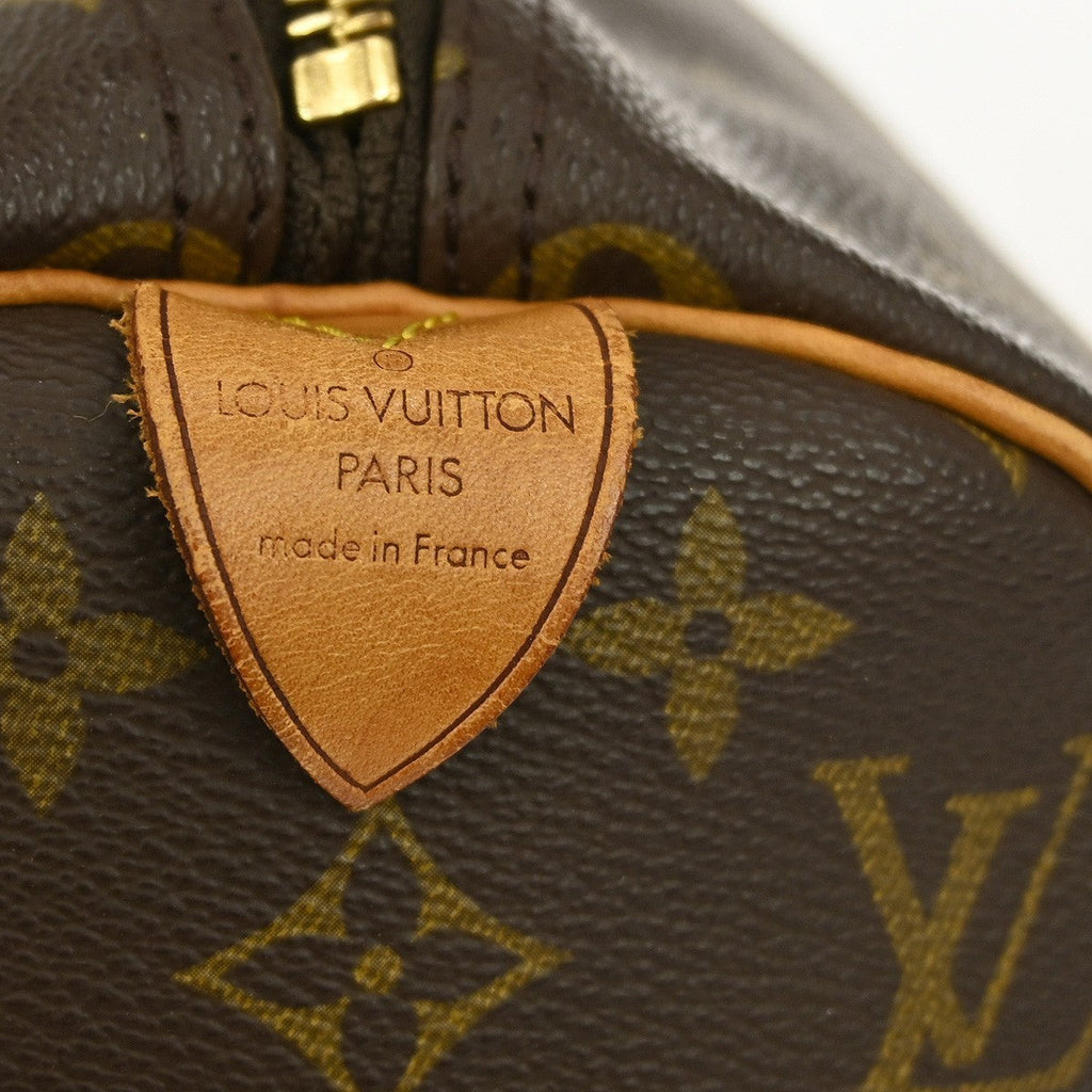 Louis Vuitton Keepall Bag Monogram Canvas Brown Canvas Travel Bag