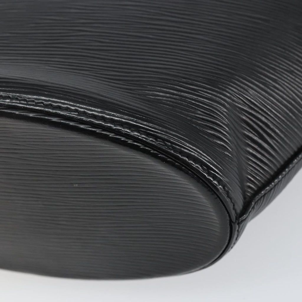 Louis Vuitton Noctambule Handbag Epi Leather Black Leather Handbag