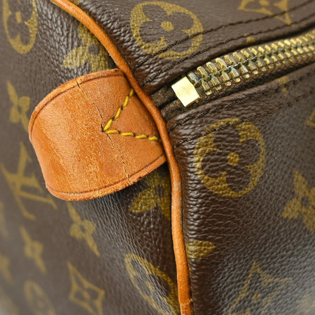 Louis Vuitton Keepall Bag Monogram Canvas Brown Canvas Travel Bag