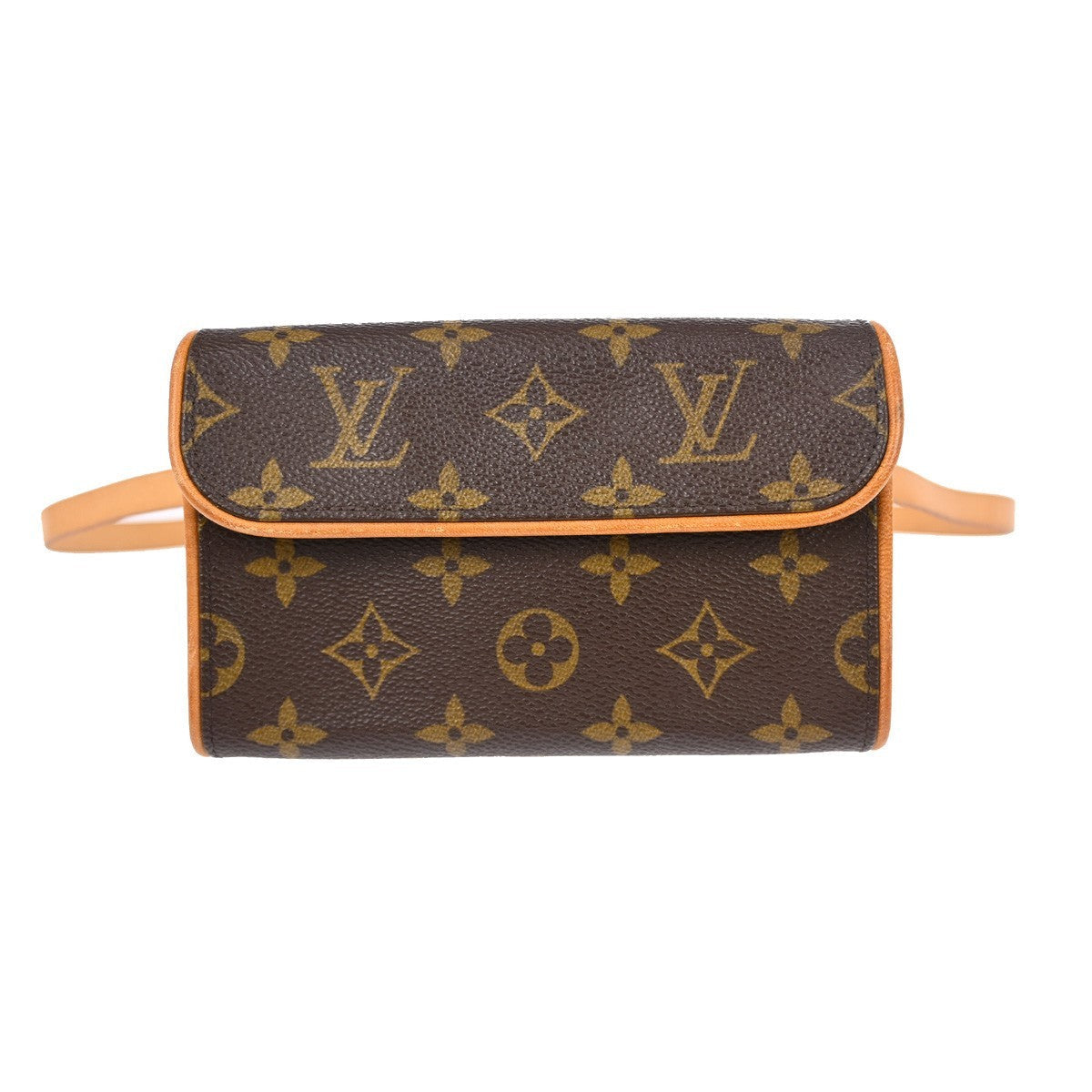 Louis Vuitton Florentine Waist Bag Monogram Canvas Brown Canvas Clutche & Pouche Bag