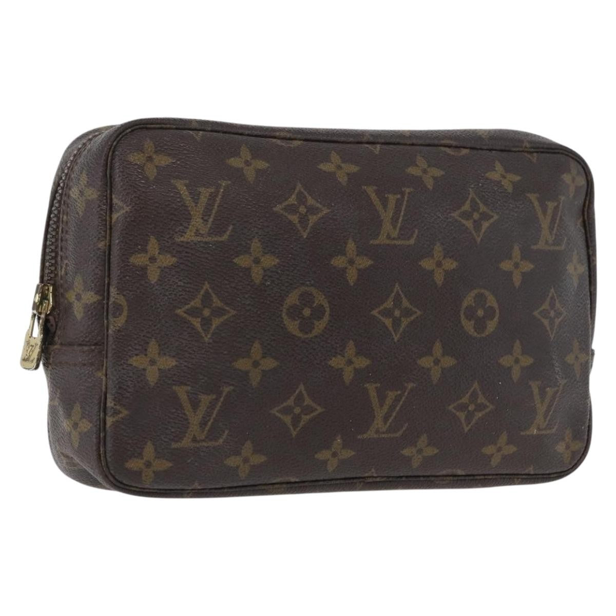 Louis Vuitton Trousse Toilette Monogram Canvas Brown Canvas Clutche & Pouche Bag