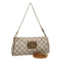Louis Vuitton Eva Handbag Damier Beige Canvas Shoulder Bag