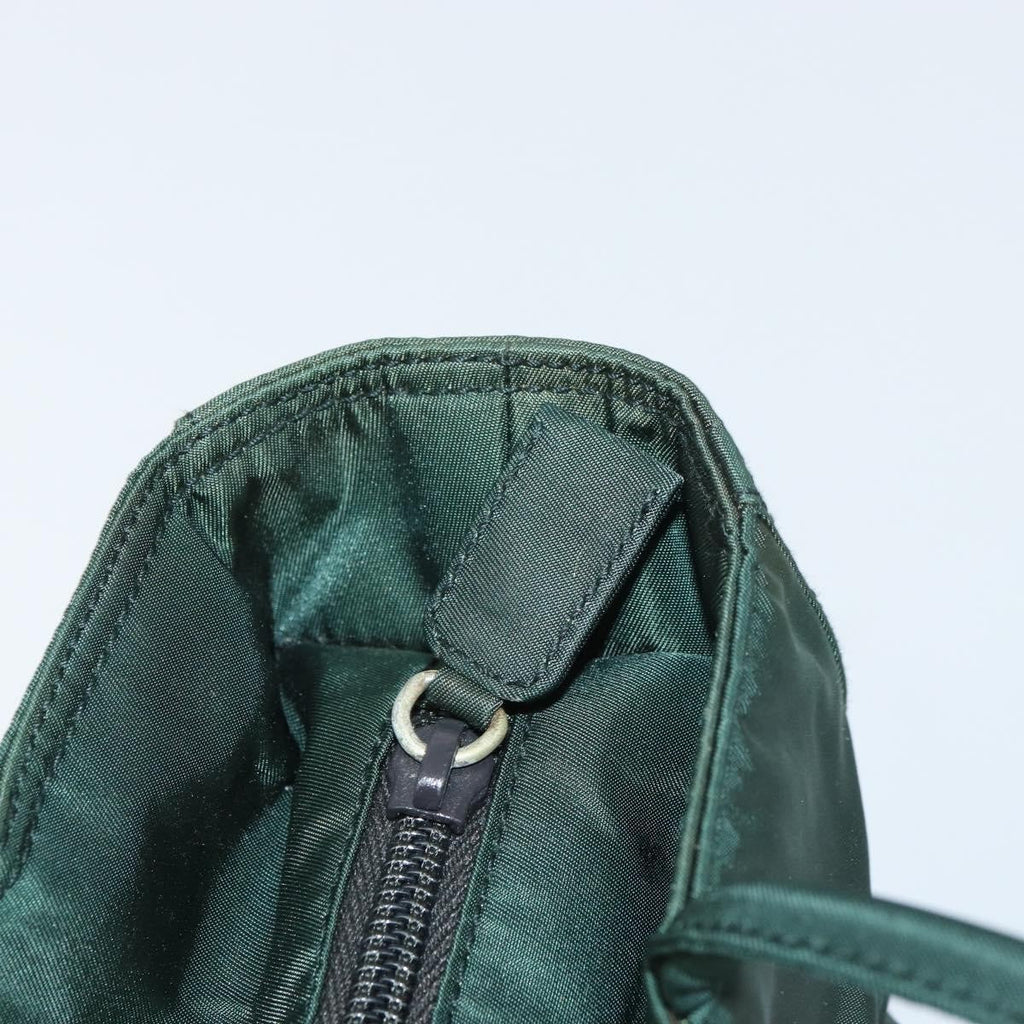 Prada Vintage Tote Tessuto Khaki Nylon Tote Bag Bag