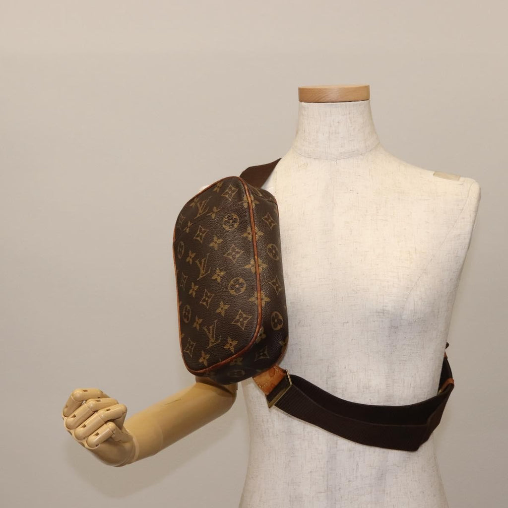 Louis Vuitton Pochette Gange Monogram Canvas Brown Canvas Clutche & Pouche Bag