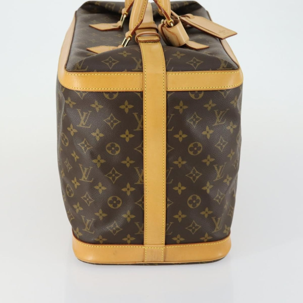 Louis Vuitton Cruiser Handbag Monogram Canvas Brown Canvas Travel Bag