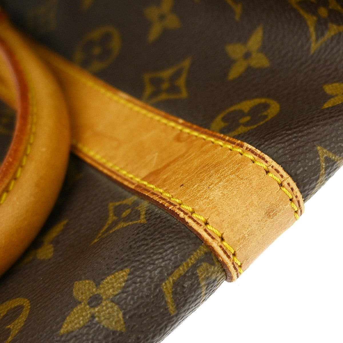 Louis Vuitton Keepall Bag Monogram Canvas Brown Canvas Travel Bag