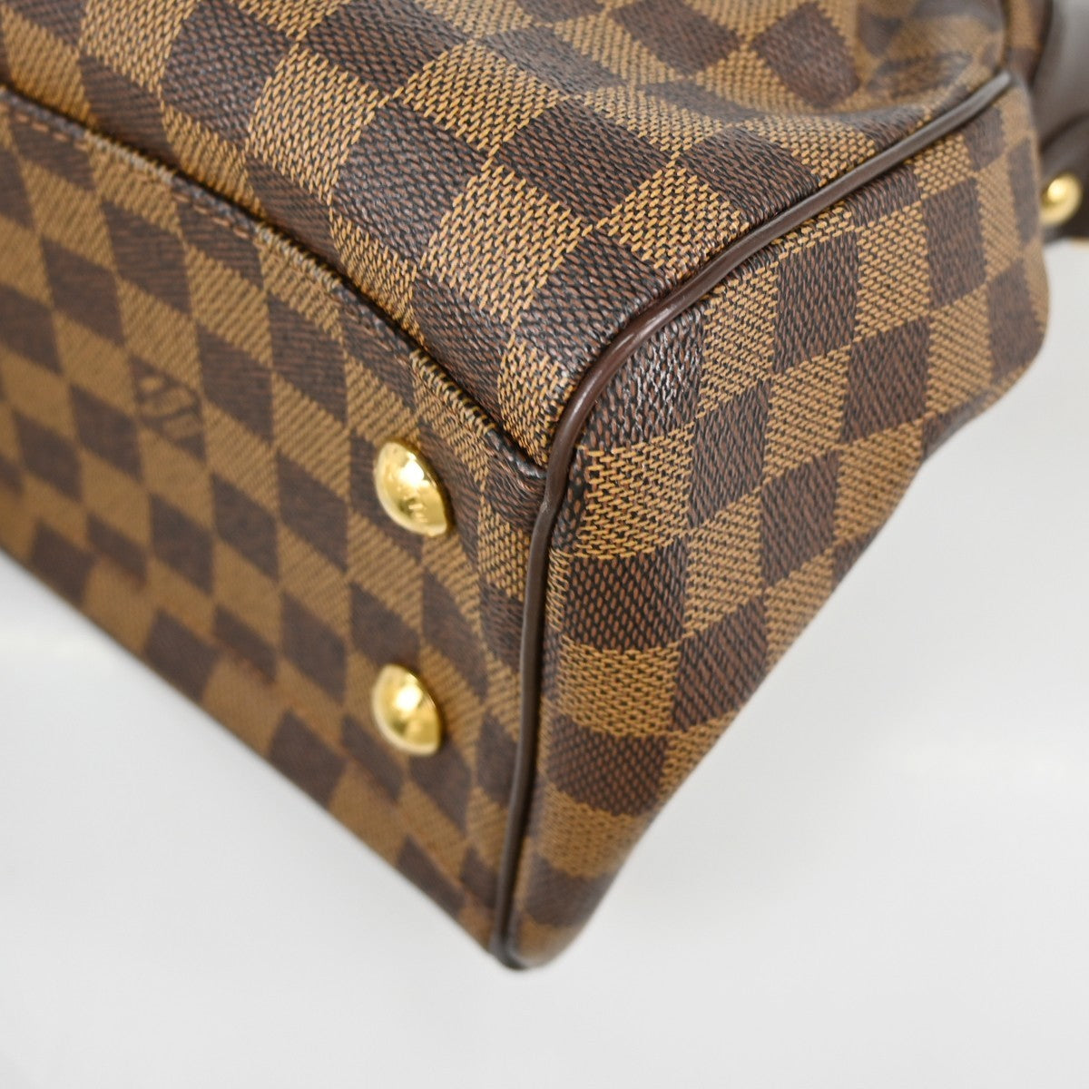 Louis Vuitton Trevi Handbag Damier Brown Canvas Handbag