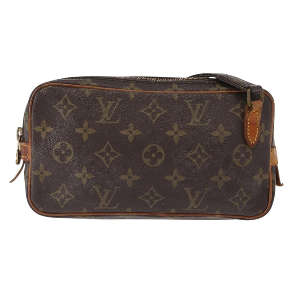 Louis Vuitton Pochette Marly Bandouliere Bag Monogram Canvas Brown Canvas Shoulder Bag