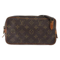 Louis Vuitton Pochette Marly Bandouliere Bag Monogram Canvas Brown Canvas Shoulder Bag