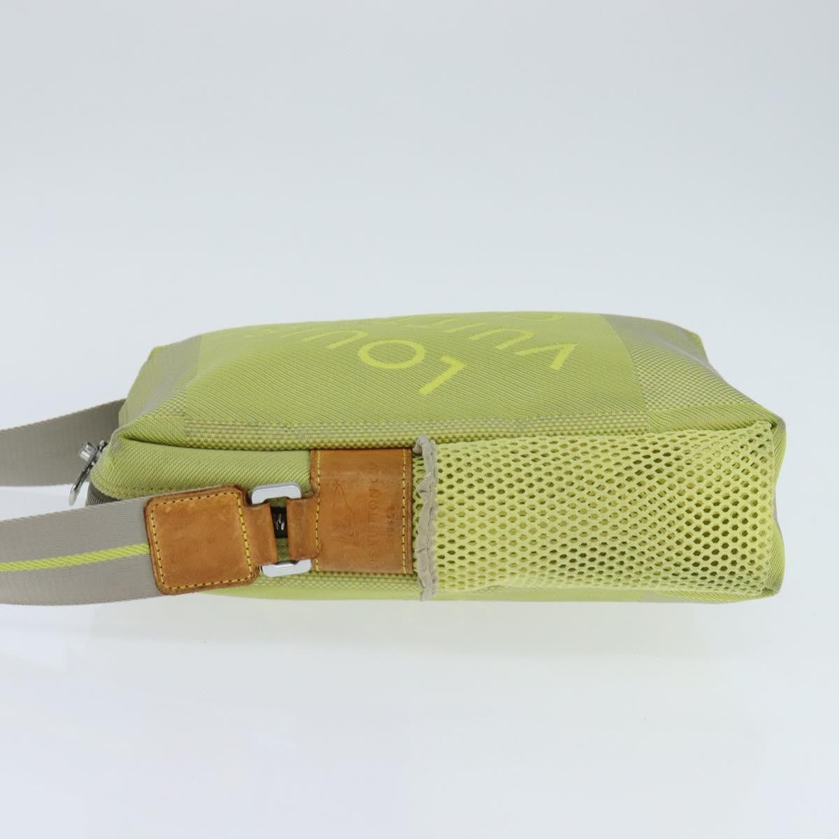 Louis Vuitton Cup Weathery Bag Damier Geant Canvas Yellow Canvas Shoulder Bag