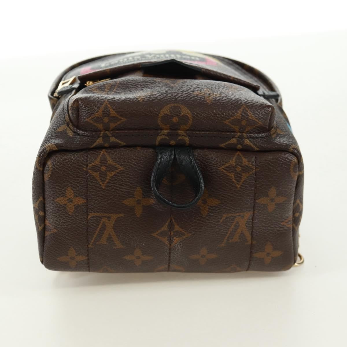 Louis Vuitton Palm Springs Backpack Limited Edition World Tour Monogram Canvas Brown Canvas Backpack Bag