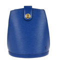 Louis Vuitton Cluny Shoulder Bag Epi Leather Blue Leather Shoulder Bag