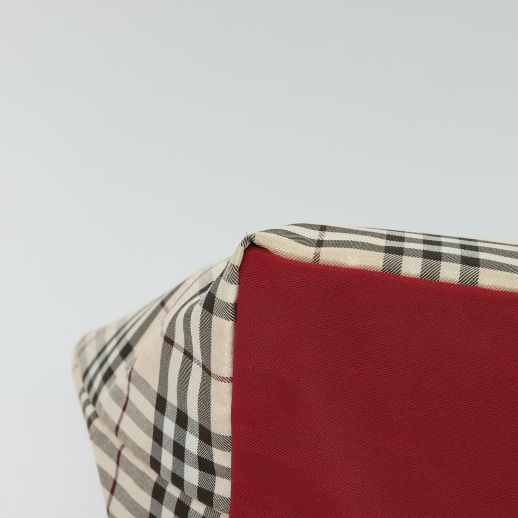 Burberry Nova Check Blue Label Nylon Beige Nylon Tote Bag
