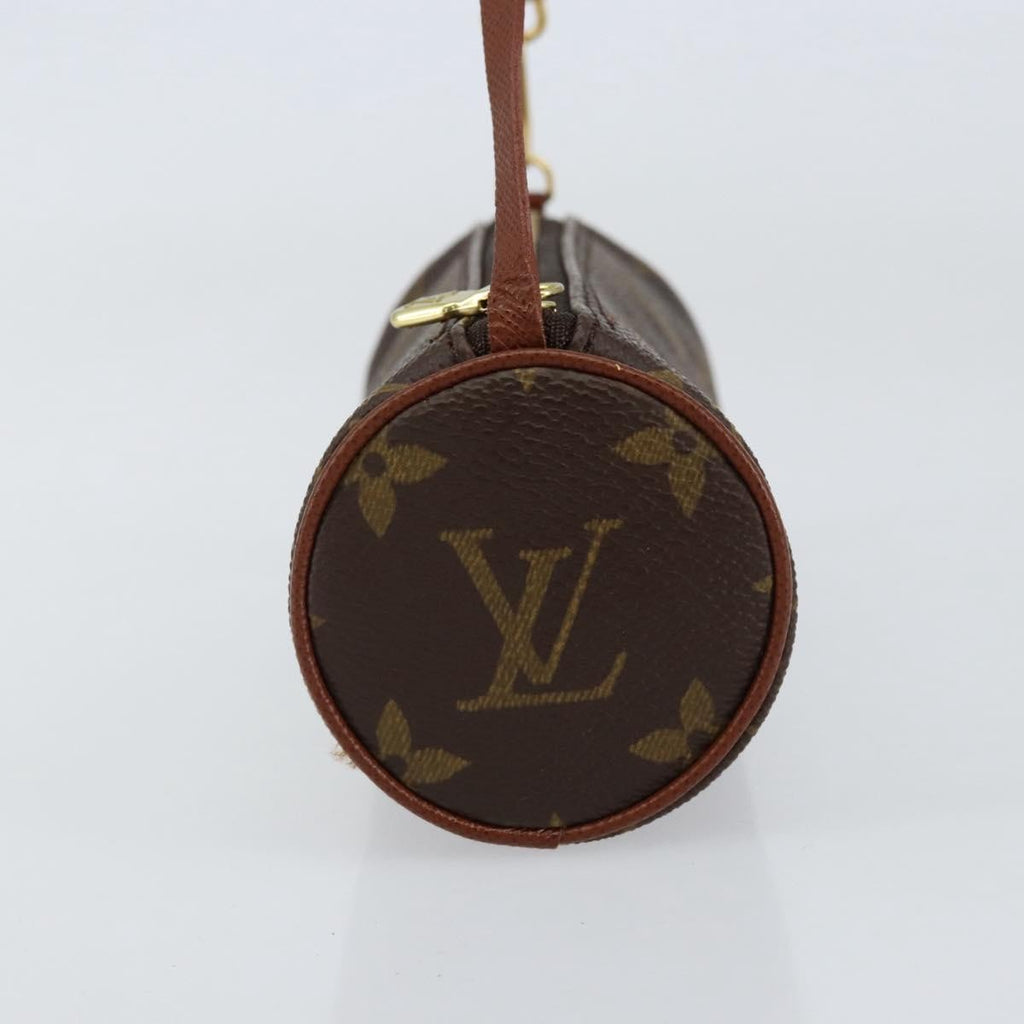 Louis Vuitton Papillon Pochette Monogram Canvas Brown Canvas Clutche & Pouche Bag