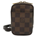 Louis Vuitton Etui Okapi Camera Case Damier Brown Canvas Clutche & Pouche Bag
