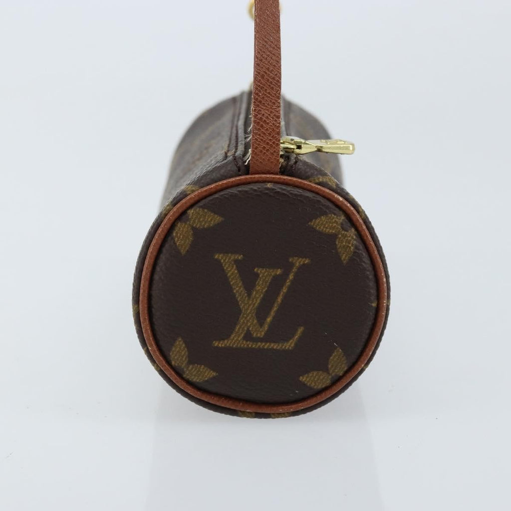 Louis Vuitton Papillon Pochette Monogram Canvas Brown Canvas Clutche & Pouche Bag