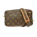 Louis Vuitton Pochette Marly Bandouliere Bag Monogram Canvas Brown Canvas Shoulder Bag