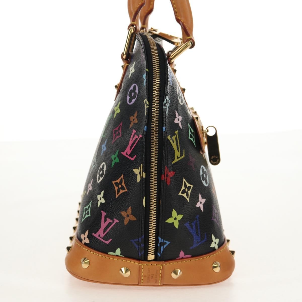 Louis Vuitton Alma Handbag Monogram Multicolor Multicolour Canvas Handbag