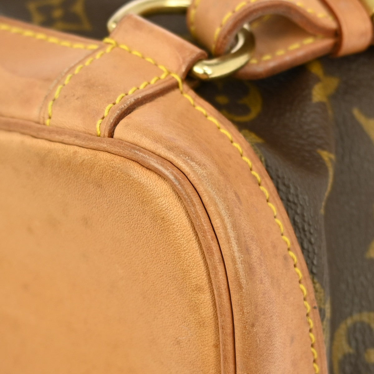 Louis Vuitton Montsouris Backpack Monogram Canvas Brown Canvas Backpack Bag