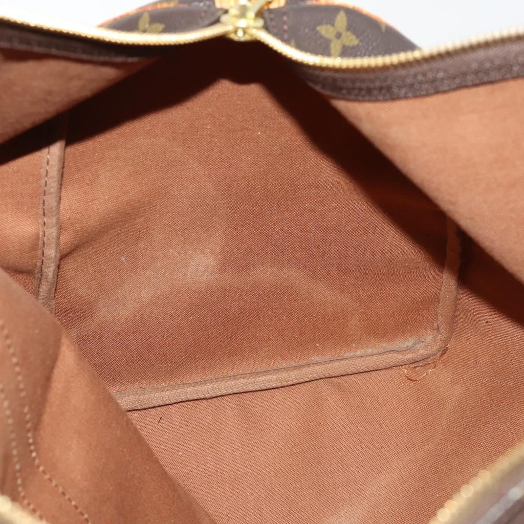 Louis Vuitton Keepall Bag Monogram Canvas Brown Canvas Travel Bag