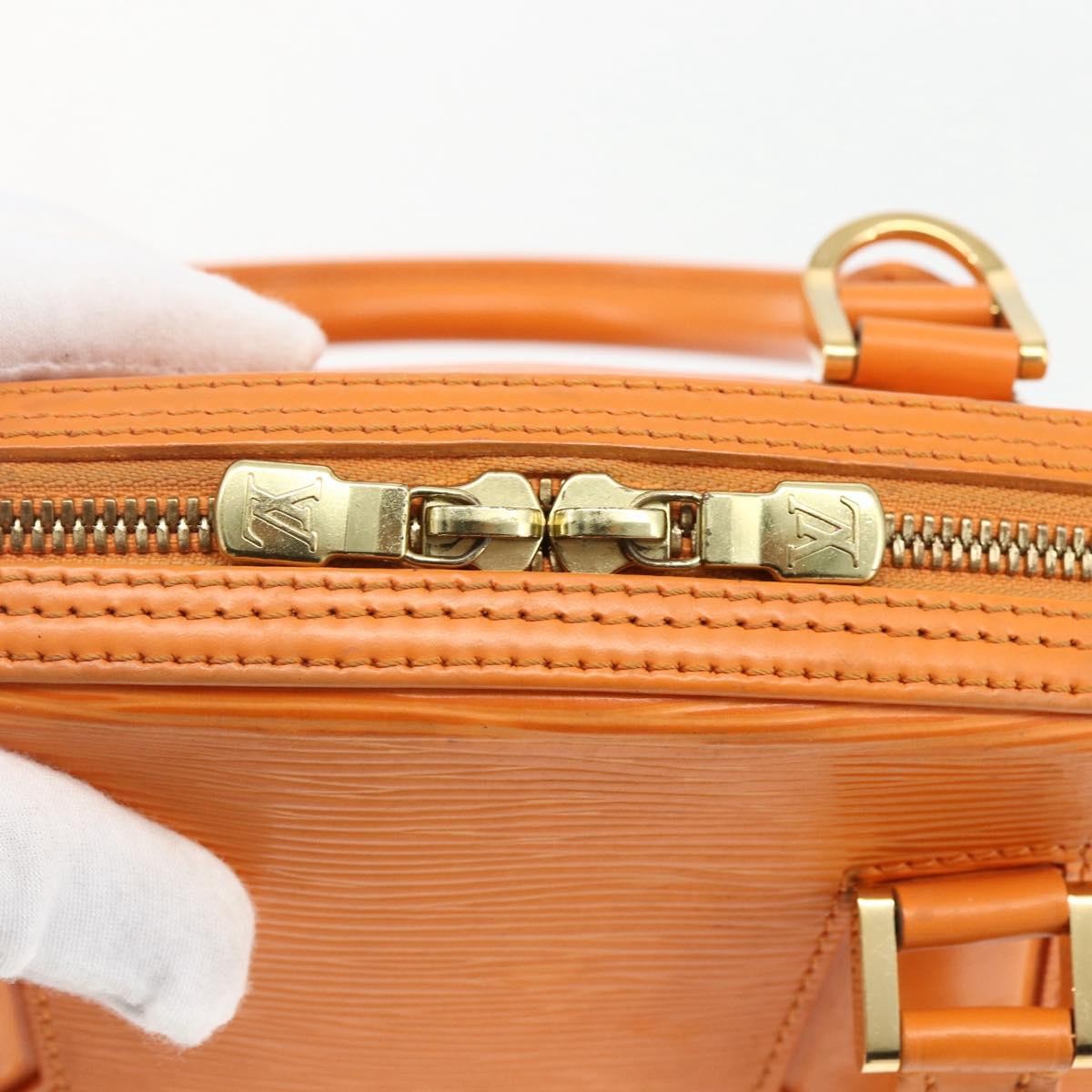 Louis Vuitton Jasmin Bag Epi Leather Orange Leather Handbag