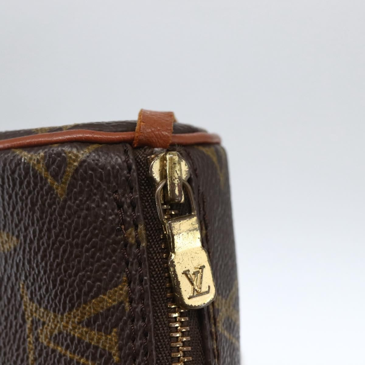 Louis Vuitton Papillon Pochette Monogram Canvas Brown Canvas Clutche & Pouche Bag