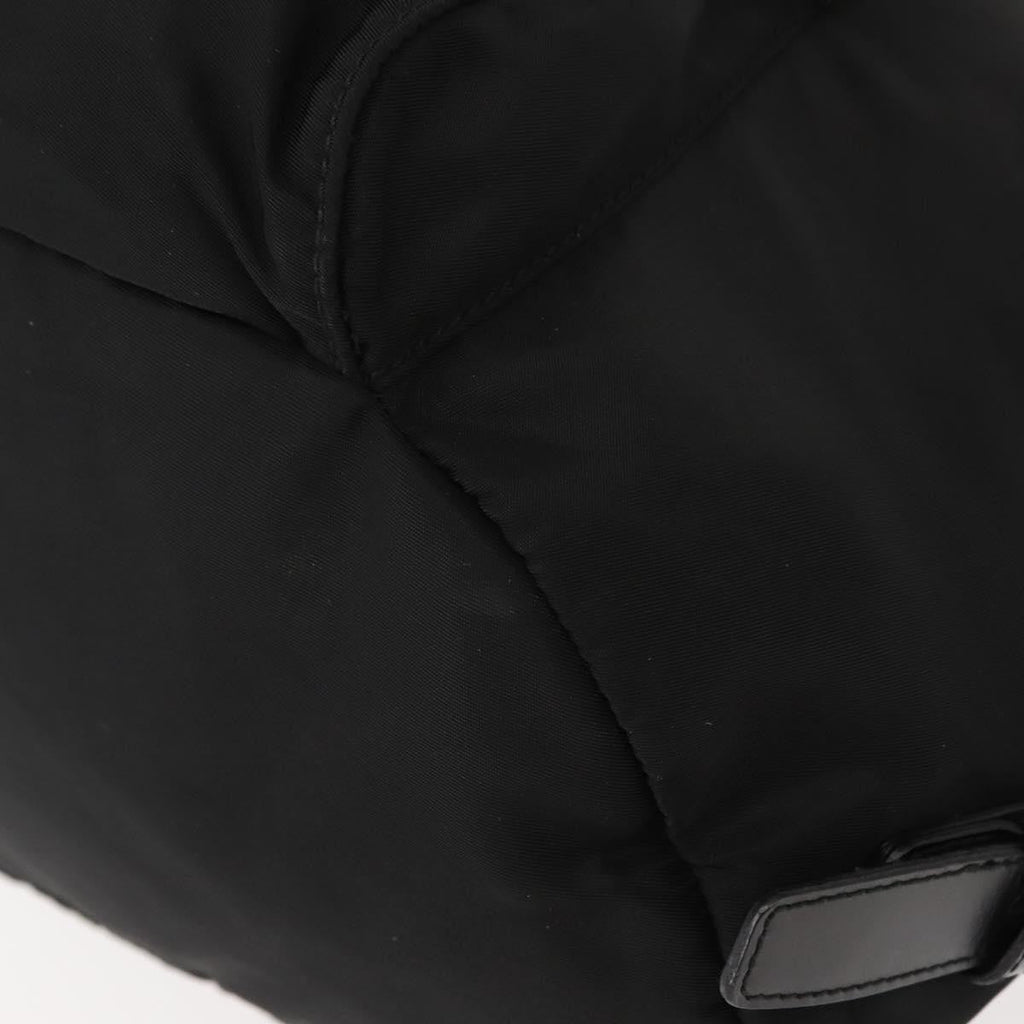 Prada Front Pocket Backpack Tessuto Black Nylon Backpack Bag