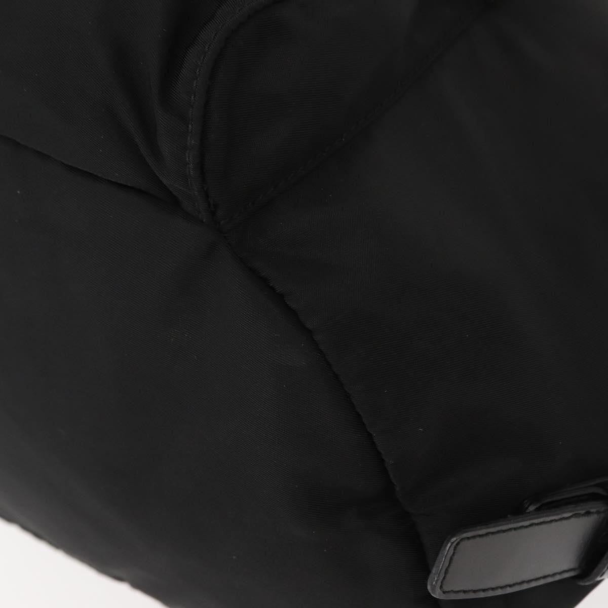 Prada Front Pocket Backpack Tessuto Black Nylon Backpack Bag