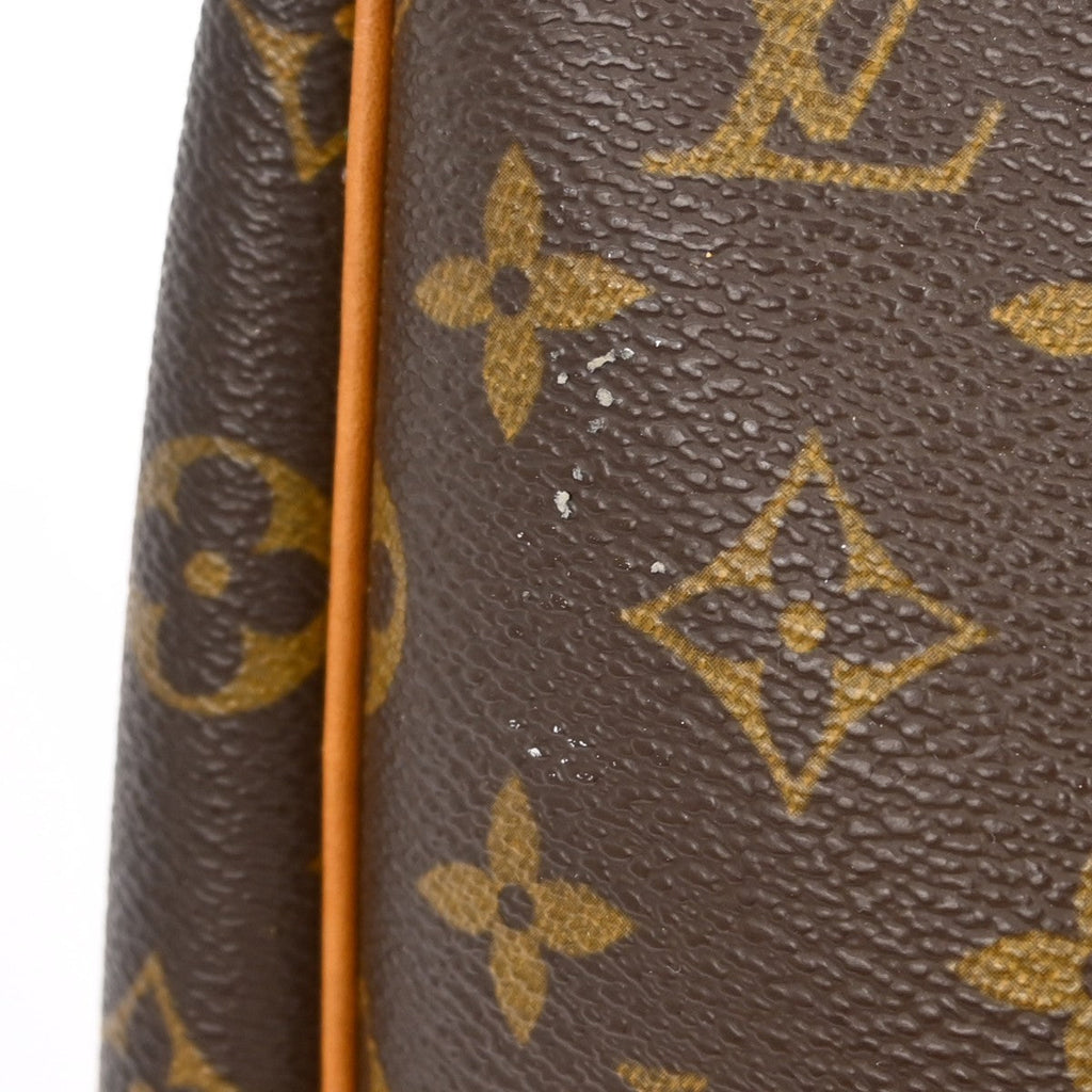 Louis Vuitton Excursion Handbag Monogram Canvas Brown Canvas Handbag