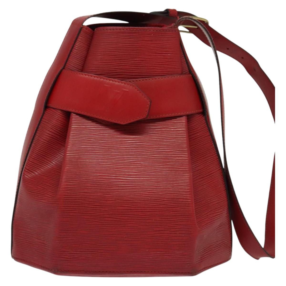 Louis Vuitton Vintage Sac D'epaule Handbag Epi Leather Red Leather Shoulder Bag