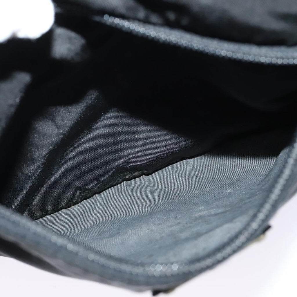 Prada Front Pocket Messenger Bag Tessuto Black Nylon Shoulder Bag Bag