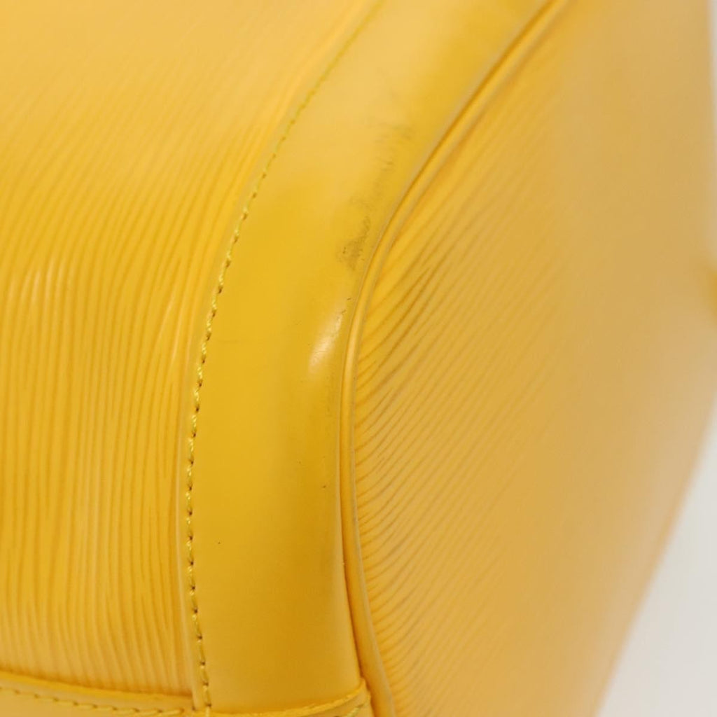 Louis Vuitton Noe Handbag Epi Leather Yellow Leather Bag