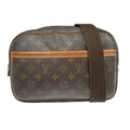 Louis Vuitton Reporter Bag Monogram Canvas Brown Canvas Shoulder Bag