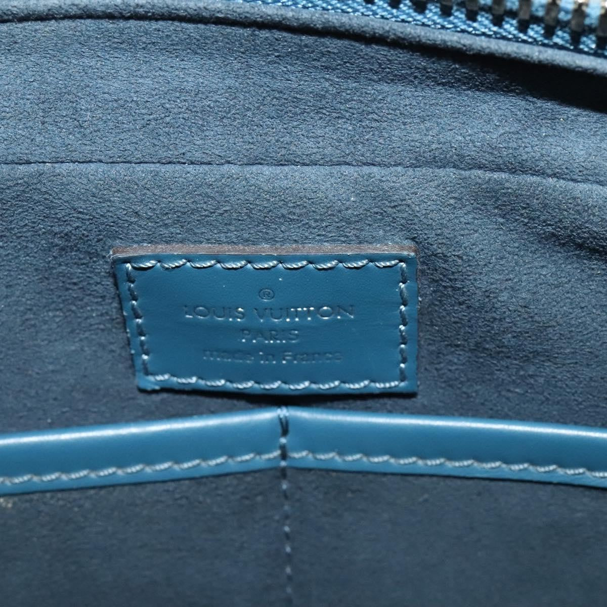 Louis Vuitton Neo Hoche Clutch Epi Leather Blue Leather Clutche & Pouche Bag