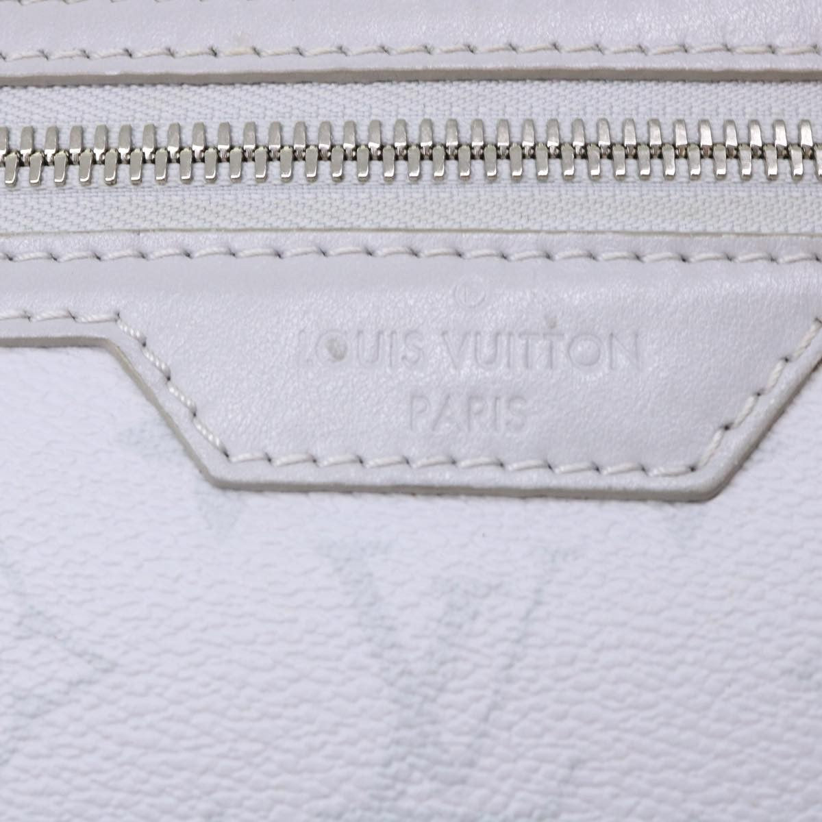 Louis Vuitton Double Flat Messenger Bag Limited Edition Logo Story Monogram Canvas And Denim Multicolour Canvas Clutche & Pouche Bag