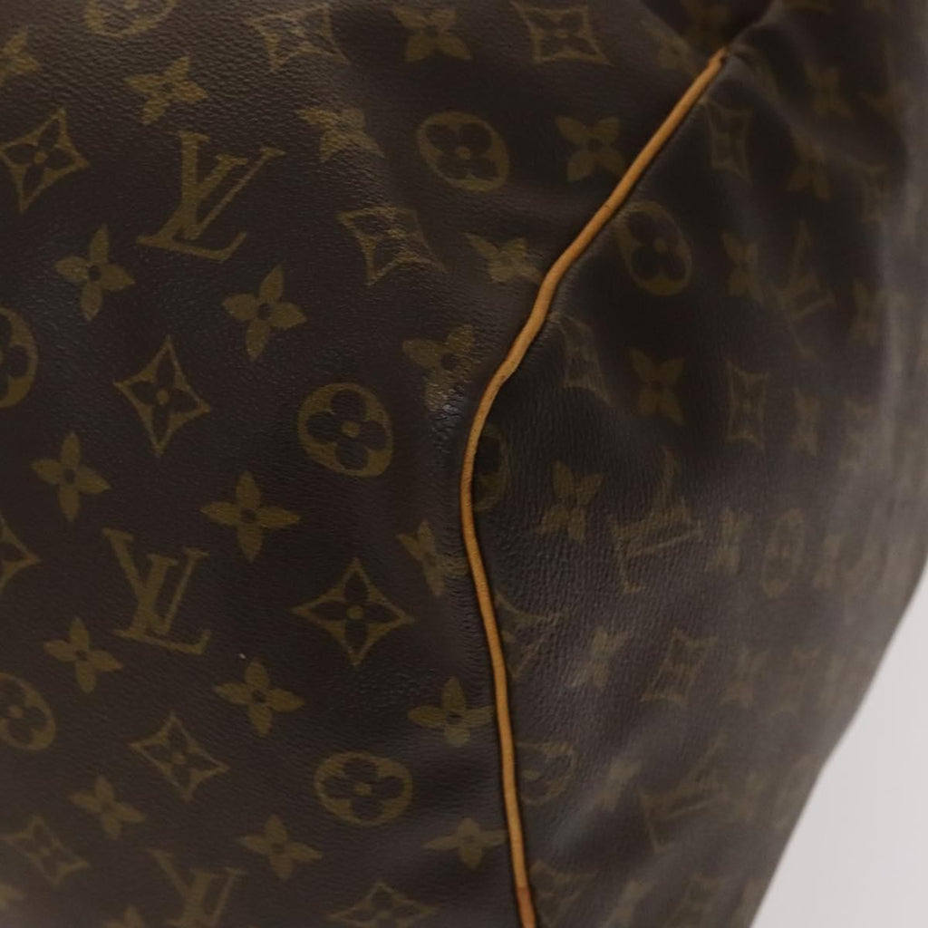 Louis Vuitton Keepall Bag Monogram Canvas Brown Canvas Travel Bag