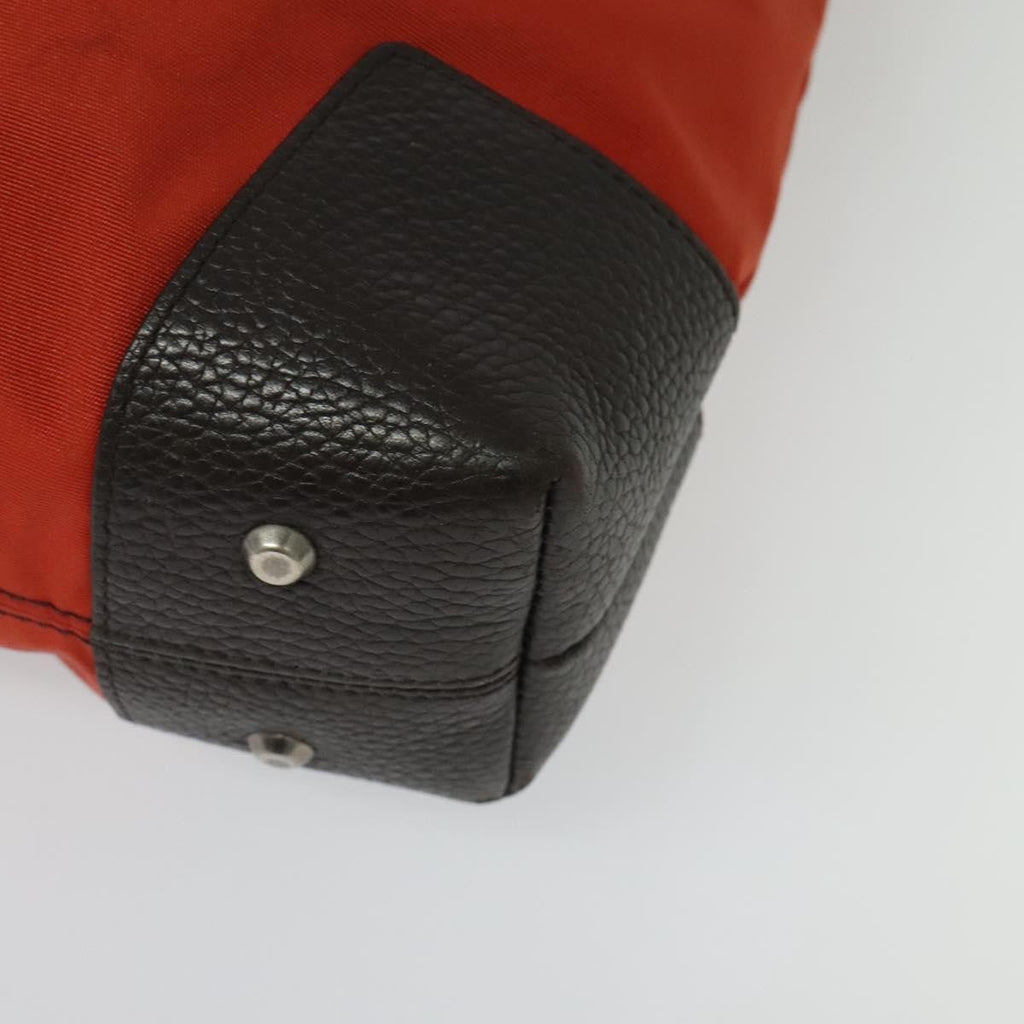 Burberry Vintage Tote Bag Nylon Red Nylon Tote Bag