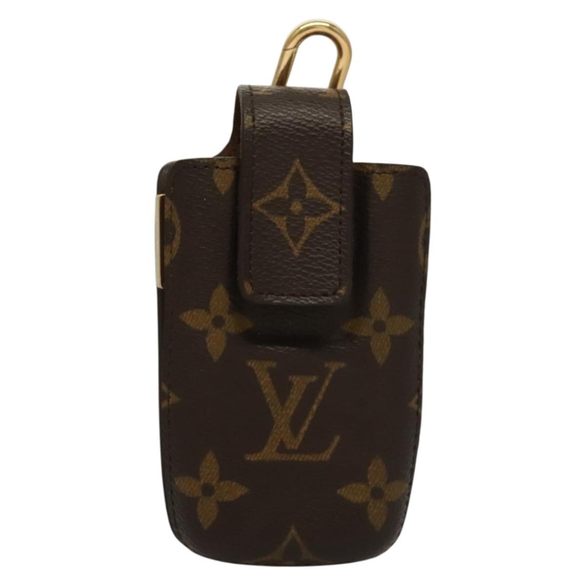 Louis Vuitton Etui Phone Case Monogram Canvas Brown Canvas Bag