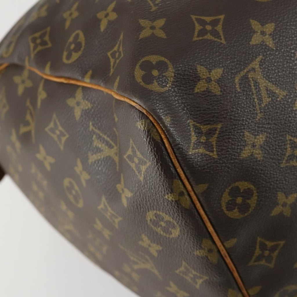 Louis Vuitton Keepall Bag Monogram Canvas Brown Canvas Travel Bag