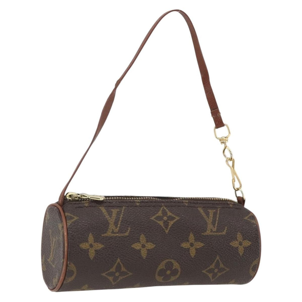 Louis Vuitton Papillon Pochette Monogram Canvas Brown Canvas Clutche & Pouche Bag