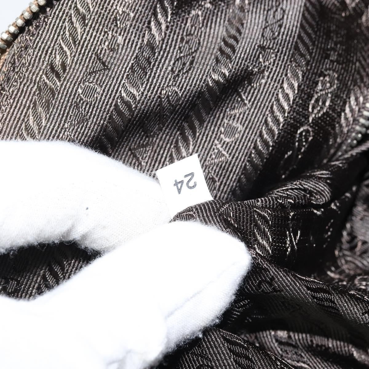 Prada Vintage Handbag Canvas Beige Canvas Handbag