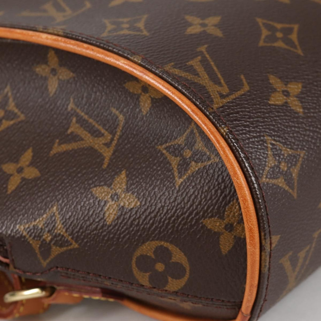 Louis Vuitton Ellipse Backpack Monogram Canvas Brown Canvas Backpack Bag
