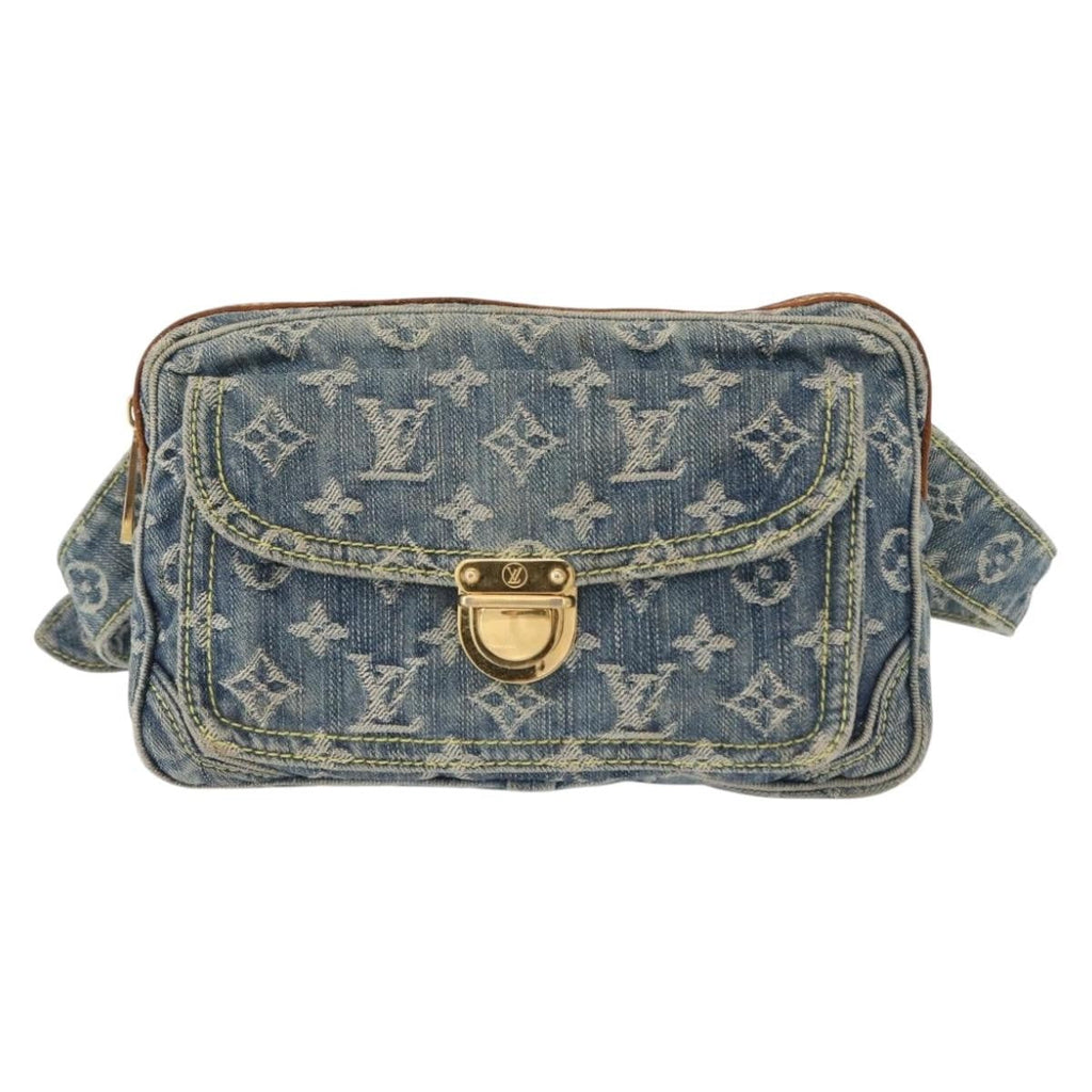Louis Vuitton Bum Bag Denim Blue Denim_Jeans Shoulder Bag