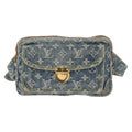 Louis Vuitton Bum Bag Denim Blue Denim_Jeans Shoulder Bag