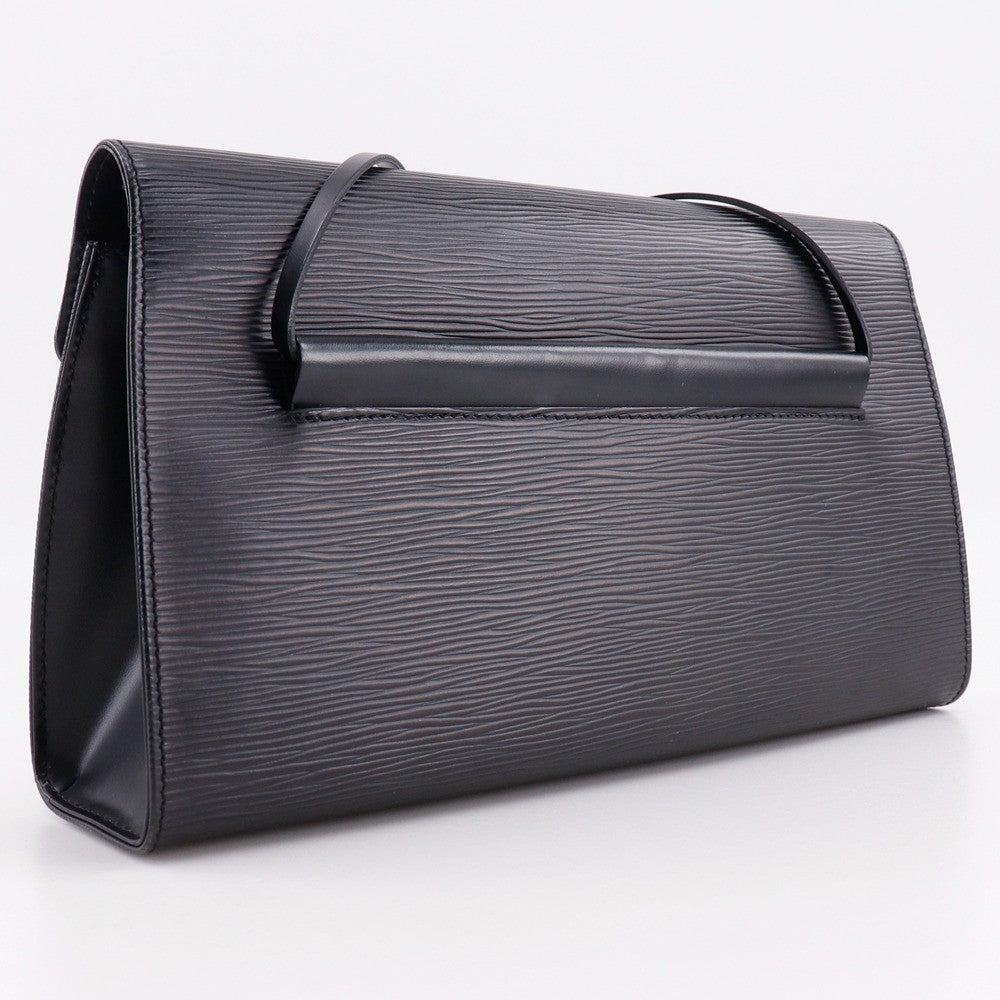 Louis Vuitton Dinard Handbag Epi Leather Black Leather Shoulder Bag